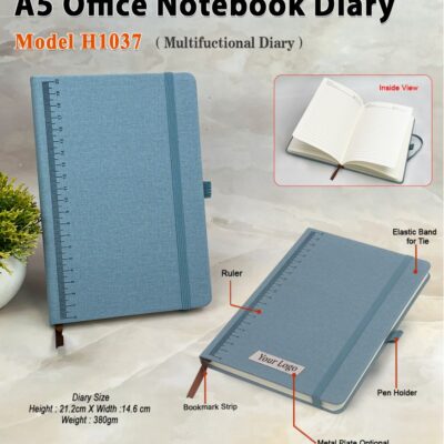 A5 Office Notebook Diary – Model H1037 (Multifunctional Diary)