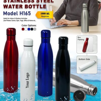 Stainless Steel Water Bottle – Model H165