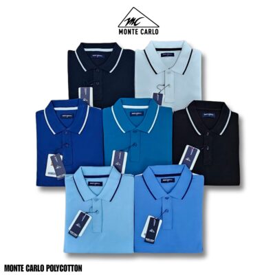 MONTE CARLO-TIPPING-POLO-CP-240GSM | T Shirt